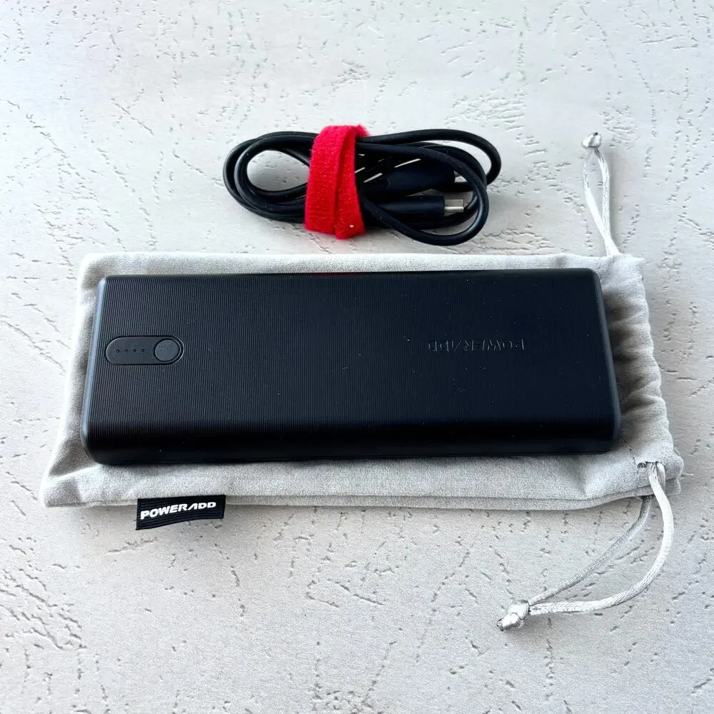 Poweradd EnergyCell II 20000mAH Type C Power Bank - Black